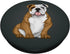 Cool English Bulldog Dog Face Graphic PopSockets PopGrip: Swappable Grip for Phones & Tablets