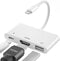 Unitrox HDMI Splitter, 3 in 1 USB Camera Adapter with 1080P Digital AV