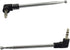 2 Pack 3.5mm Antenna FM AM Radio Telescopic 4 Sections Telescoping Antenna 1/8 inch Jack Plug Connector