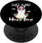 She's a Bad Momma Llama Vintage Mom Gift PopSockets Standard PopGrip