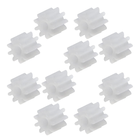 10pcs 9 092A Othmro Plastic Gears Teeth Model Reduction Gear Plastic Worm Gears for RC Car Robot Motor