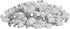 100 Pack White Ethernet / RG59 / 6mm Nail in Cable Clips