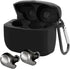 Geekria Silicone Case Cover for Jabra Elite Active 65t Earbuds, Protective Skin Cover with Keychain Hook