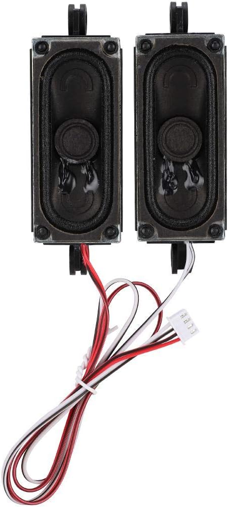 EBTOOLS 2Pcs 4 Ohm 5W TV Speaker Loudspeaker Sound Amplifier Unit for LCD TV Advertising Player