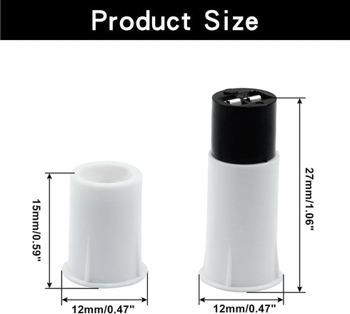 2 Sets XL-33C Normally Closed Recessed Alarm Magnetic Reed Switch, NC Type Window Door Contact Sensor Magnetic Contact Switch for Door and Window Sensor