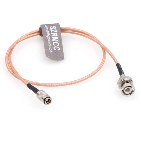 SZRMCC DIN1.0/2.3 RG179 75ohm 4K (60cm/24inch) HD SDI BNC Male to Male Coaxial Cable for Video Camera Monitor Recorders