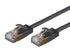 Monoprice - SlimRun Cat6A Ethernet Patch Cable, 3ft, Black, RJ45, Stranded, STP, Pure Bare Copper Wire