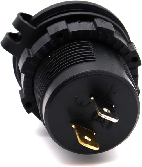 QC3.0 USB A Charger Socket for Car, LOKEKE Waterproof 45W PD USB Type C & QC3.0 Quick Charger Power Charging Socket Outlet Adapter Port for Marine Boat RV Boat