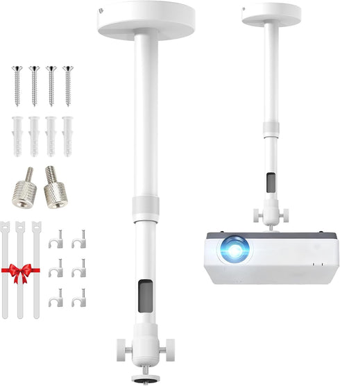 2-Be-Best Projector Mount with New Gimbal -Inch Screw Longer Length 14-24 in /