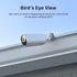 Holicfun Outdoor Security Camera Gutter Mount, Universally Compatible with Ring, Blink, Eufy, Wyze, Google Nest, Arlo, Simplisafe, and More - Down Version, Black
