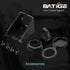 BATIGE 6ft Single Port USB 3.0 Male to Female Waterproof Car Mount Cable for Truck Boat Motorcycle Dashboard