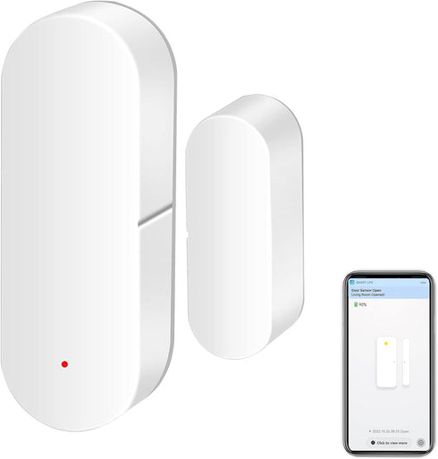 SENCKIT WiFi Door Sensor: Smart Door Open/Closed Detectors, Wireless Window Sensor with App