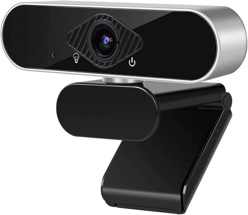 Generic 2K QHD Webcam with Microphone USB Plug & Play Web Camera for