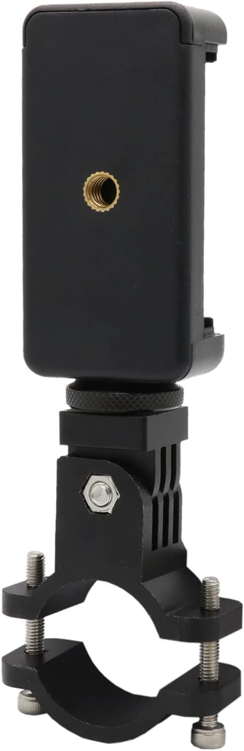 Universal Scope Phone Mount Holder - Adjustable Bike and Motorcycle Handlebar Phone Mount Adapter