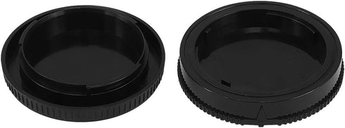 Haoge Camera Body Cap and Rear Lens Cap Cover Kit for Sony A A-Type Minolta AF Mount