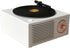 Vinyl Record Player Style Bluetooth Speaker, Classic White Look, Gift for Girls, Bass Enhancement Loud Volume by Wetocke