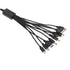 10 in 1 Multi Charging Cable, Universal Multiple Charging Cord Charging Cable with 10 Ports for Charging Cell Phones Speaker MP3 MP4 & More