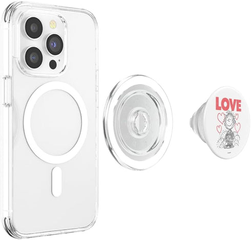 Peanuts Pigpen Valentine Love Hearts PopSockets MagSafe PopGrip for iPhone