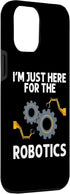 iPhone 15 Pro Max Case Funny Robotics for Men Women Robots Engineering Lovers
