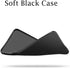 Phone Case for Cricket Outlast U680AC (6.80"), with 2 x Tempered Glass Screen Protector, Ultra-Thin Black Soft TPU