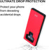 TORU CX PRO Case for Galaxy Note 9, Slim Protective Cover with Card Holder, Hidden Wallet Flip Slot, Kickstand, Mirror,