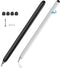 2 in 1 Stylus Pen for Touchscreen, High Sensitivity Rotatable Disc Stylus for iPhone, iPad Pro, Samsung Tablets (2-Pack)