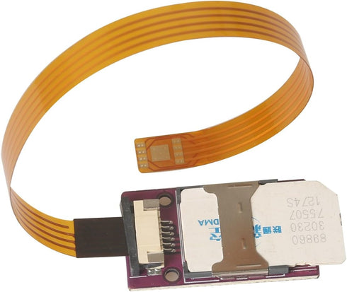 PinQiongZhe Solderable ESIM PCB Chip Soldering Points to ESIM External Card Holder MINI Card Extension Cable Wireless