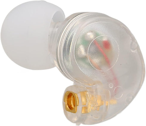 Pluggable Detachable HiFi Earphone Head Replacement for SE215, SE315, SE535 - Transparent Sports Earbud Head.
