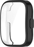 3Pack Screen Protector Cases for Amazfit Bip 5, All-Around Protective TPU Bumper (Black+Black+Black)