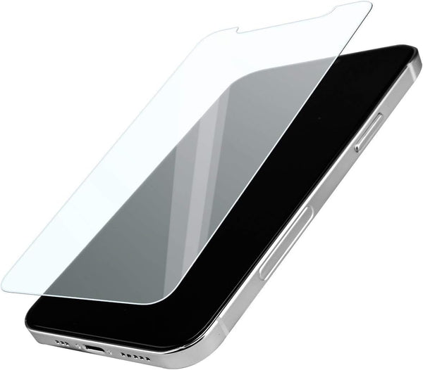 Smartish Screen Protector for iPhone 12 Pro Max, Tuff Sheet, Clear 2-Pack, Scratch Resistant Tempered Glass with Tool