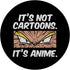 PopSockets Standard PopGrip Not Cartoons Its Anime Funny Japanese Manga Lover Otaku Gift