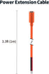 Tonton DC7909 8mm Power Pigtails Cable 3.3FT, 12V Female Plug to Bare Wire for Jackery Bluetti Power Bank
