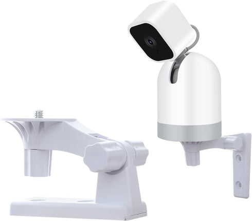Wall Mount Compatible with WYZE Cam Pan V3/V2, Blink Mini Pan-Tilt Cam, Adjustable Security Wall Mount Bracket, 180