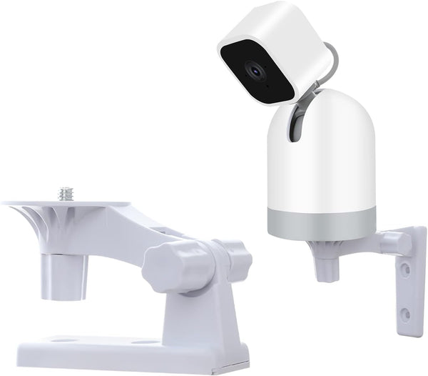 Wall Mount Compatible with WYZE Cam Pan V3/V2, Blink Mini Pan-Tilt Cam, Adjustable Security Wall Mount Bracket, 180
