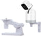 Wall Mount Compatible with WYZE Cam Pan V3/V2, Blink Mini Pan-Tilt Cam, Adjustable Security Wall Mount Bracket, 180