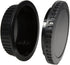 CamDesign Body Cap & Rear Lens Cover for Canon EOS, Compatible with RF-3, 1D, 1DS Mark II III IV, 7D Mark II, 5D Mark