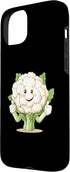 Cauliflower Brassica Oleracea Vegetable Designs 15 iPhone Plus Cauliflower Smiling With A Thumbs Up Case