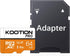 KOOTION 64GB Micro SD Card UHS-I microSDXC Flash Memory Card with Adapter, C10, U3, A1, V30, 4K UHD