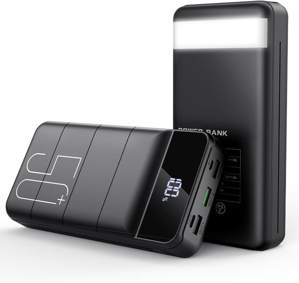DAOLOT Power Bank Fast Charging 50000mAh - 22.5W Portable Charger USB C Quick