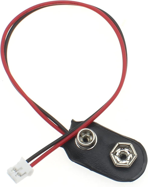 4 Pcs 9V Battery Snap to PH 2.0 Connector Cable, 9V Battery Clip Connector with 15cm Lead Wire