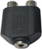 CableWholesale 3.5mm Stereo to Dual RCA Audio Adapter, 3.5mm Female to Dual RCA