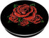 Floral Pattern Women Girls Gift Flower Vintage Red Rose PopSockets Standard PopGrip