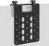 Dinghosen Metal Office Cubicle Monitor Mount Bracket VESA Monitor Mount Stand Adjustable Clamp
