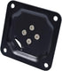 fotoconic 5/8" 1/4" 4X 4X Wall Ceiling Mount Light Stand Stud with Thread, Screw and Expansion Anchor Tube