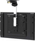 InstallerParts Folding TV Ceiling Mount, for 17 to 37 inch Flat Screen Display, Adjustable, Black