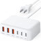 USB C Charger Block, 100W GaN 6 Port PD USB C and QC USB A Wall Charger Adapter, Super Fast Charging Station Hub for