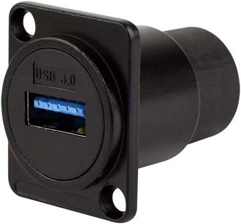Toronce USB3.0 D Series Panel-Mount Connector - D-USB-3.0 Pass Through Connector