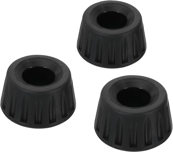 PATIKIL Universal 15mm ID Rubber Tripod Feet, 3 Pack Anti-Slip Tripod Replacement