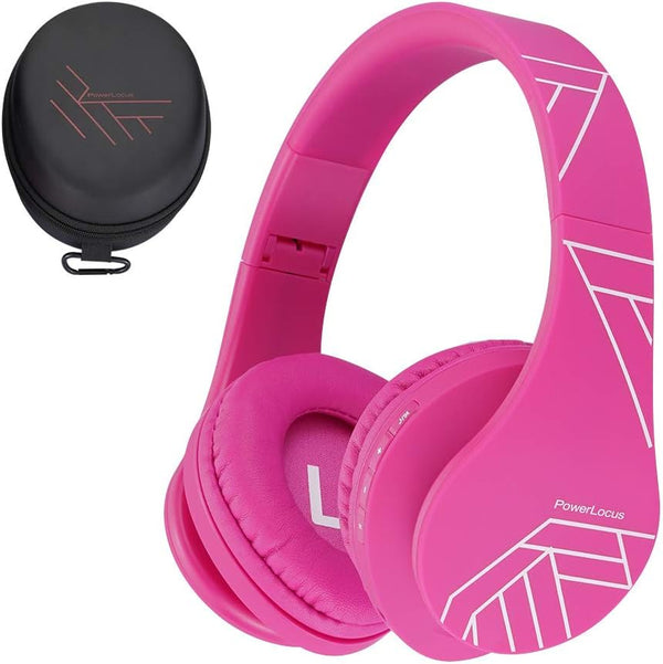 PowerLocus Kids Headphones, Bluetooth Wireless Over-Ear Headphones with Microphone, Safe 85DB Volume Limited