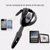 V5.0 Single Ear Bluetooth Headset with Noise Canceling Mic, Ultralight Rechargeable Cell Phone Earpiece for Business